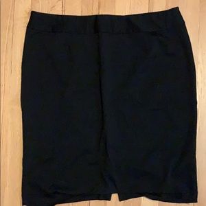 Lane Bryant black pencil skirt size 20